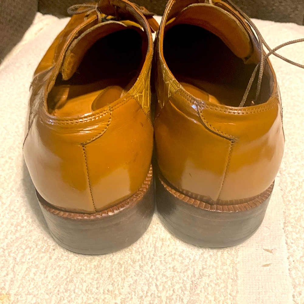 Mauri Python Tan And Brown Size 12 - image 3